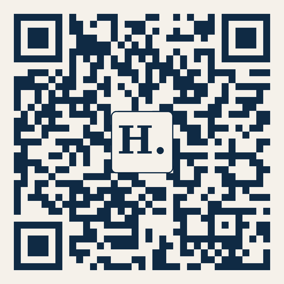 QR Code — Carteira de visita digital Dr. Hamade